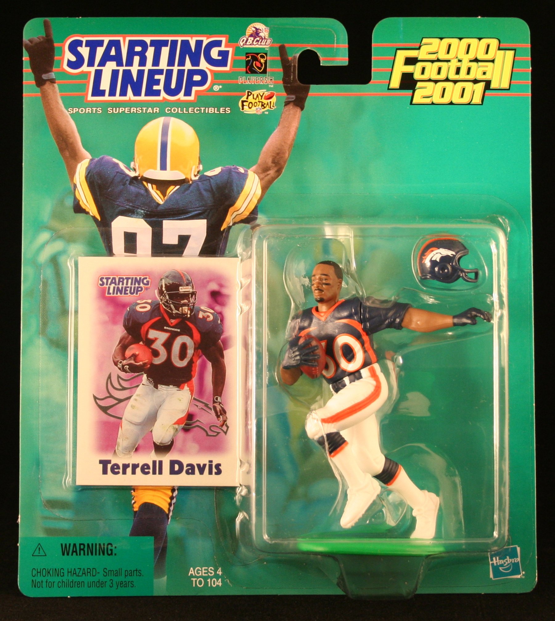 Amazon.com: TERRELL DAVIS / DENVER BRONCOS 2000-2001 NFL Starting